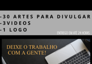 Eu vou fazer todas as artes e vídeos e a Logo da sua empresa...