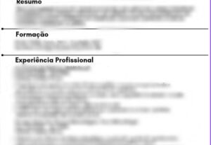Eu vou criar um currículo perfeito