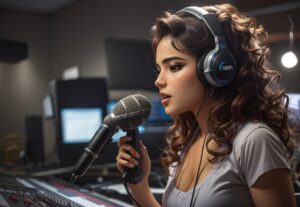 Eu vou fazer audio e narração.
