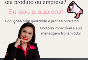 Eu vou fazer Narração, locução e dublagem