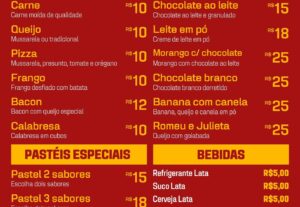 Eu vou criar o seu Cardápio profissional