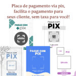 Eu vou criar pra você um Cartão QR code para pagamentos pix