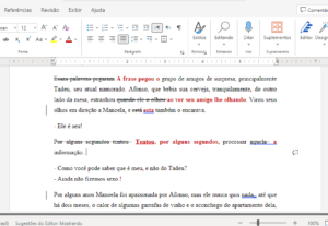 Eu vou revisar e editar seu texto para corrigir erros.