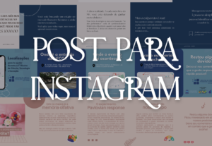 Eu vou criar seu post profissional para Instagram