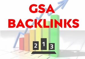 Eu vou Fazer 200K GSA Backlinks para seu Site ou Video.