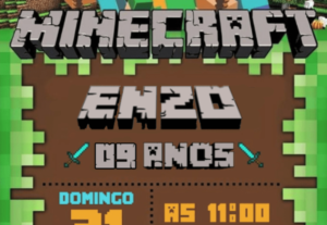 Eu vou criar convites de aniversario