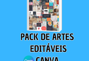 Eu vou te enviar vários templates editáveis de canva + bônus