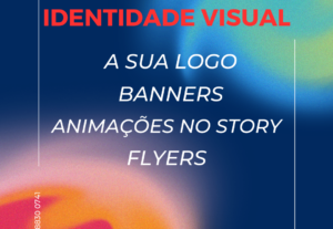 Eu vou criar a sua identidade visual com autencidade