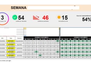 Eu vou fazer a planilha de controle dinâmico ideal para você...