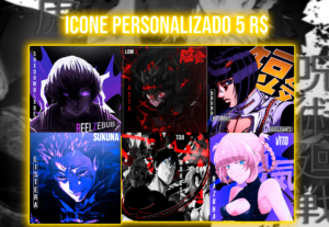 Eu vou fazer Seu Icone de anime personalizado