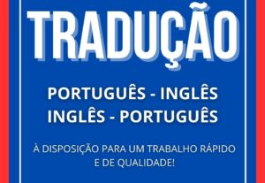 Eu vou fazer a tradução do seu texto