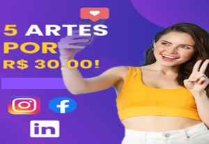 Eu vou criar 5 posts de qualidade para o seu negócio