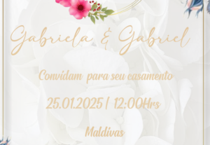 Eu vou fazer seu convite digital