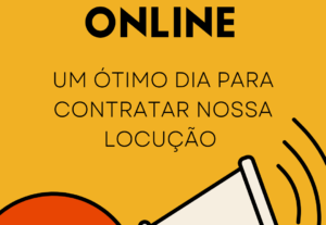 Eu vou narrar ou ler algo que você queira e irei te mandar
