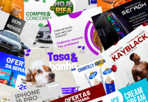 Eu vou fazer os seus flyers / artes