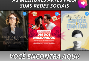 Eu vou criar as melhores artes para suas redes sociais