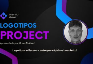 Eu vou fazer suas logos ou banners empresarial ou pessoal
