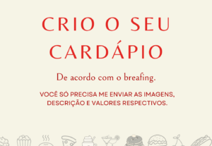 Eu vou criar seu cardápio digital