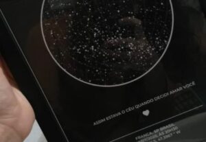 Eu vou fazer seu quadro Mapa das Estrelas