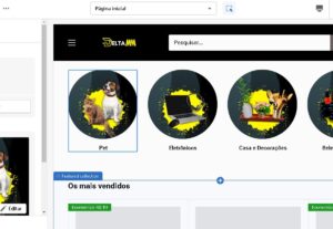 Eu vou criar uma loja virtual profissional para você.