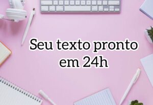 Eu vou te fornecer incríveis textos de sua preferência.