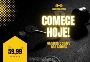 Eu vou fazer banners, cartazes e etc