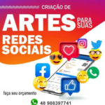 Eu vou Fazer artes incríveis para suas redes sociais