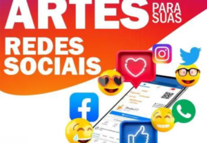 Eu vou Fazer artes incríveis para suas redes sociais