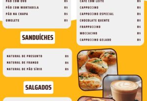 Eu vou Fazer Menu do Seu Jeito