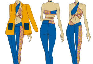 Eu vou desenhar sua coleção de moda