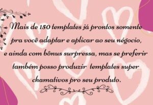 Eu vou produzir seus templates lindos e criativos