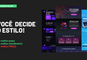 Eu vou criar seu site de alta conversão para você lucrar mai...