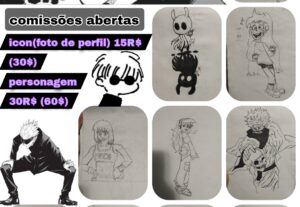 Eu vou Desenhar seu personagem favorito