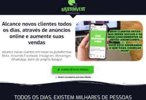 Eu vou criar a Landing Page para seu produto ou serviço
