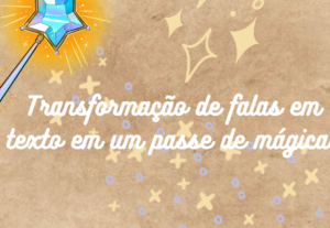 Eu vou transcrever o que pedir em até 1 dia