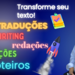 Eu vou fazer o texto ou tradução que você precisar.