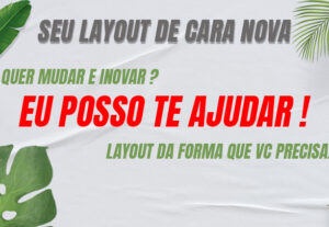 Eu vou criar seu design