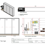 Eu vou fazer o seu detalhamento no layout pelo seu sketchup