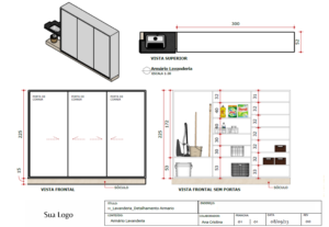 Eu vou fazer o seu detalhamento no layout pelo seu sketchup