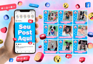 Eu vou criar seus posts e anúncios para redes sociais
