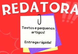 Eu vou fazer seu texto para redes sociais e blogs