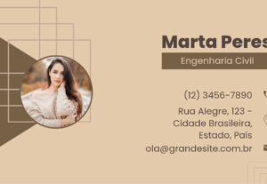 Eu vou Fazer seu cartão de visita personalizado