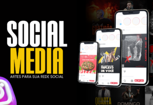 Eu vou fazer Artes para suas Redes Sociais