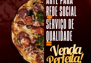 Eu vou fazer post para pizzaria