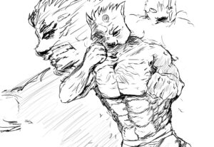 Eu vou desenhar em estilo anime e mangá, tudo