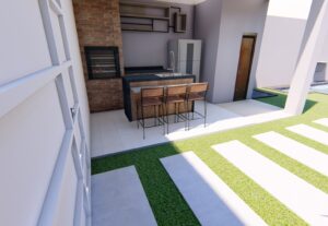 Eu vou fazer trabalhos na área de designer de interiores.