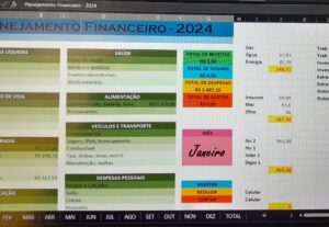 Eu vou fazer sua planilha de organização financeira pessoal