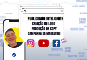 Eu vou montar sua logo marca com qualidade e criatividade