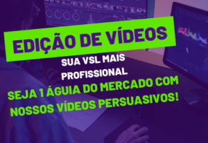 Eu vou Editar sua Vsl de alta conversão.