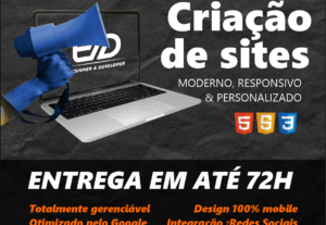 Eu vou criar o seu site totalmente personalizado